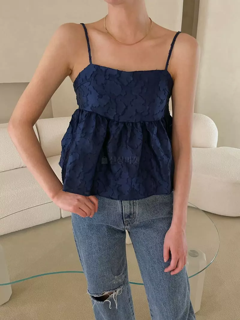 Dailyjud - Korean Women Fashion - #womensfashion - Jacquard Shirring Blouse - 4