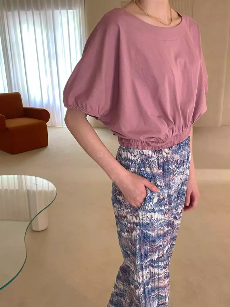 Dailyjud - Korean Women Fashion - #momslook - Bottom Banding Tee