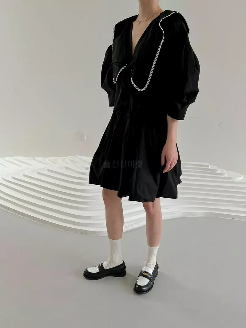 Dailyjud - Korean Women Fashion - #womensfashion - Callor Wrap One-piece - 4
