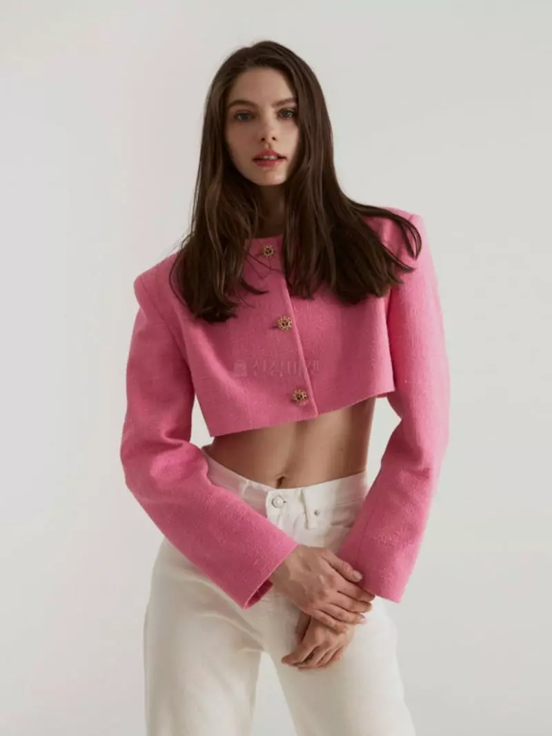 Dailyjud - Korean Women Fashion - #pursuepretty - Round Crop Jacket - 3
