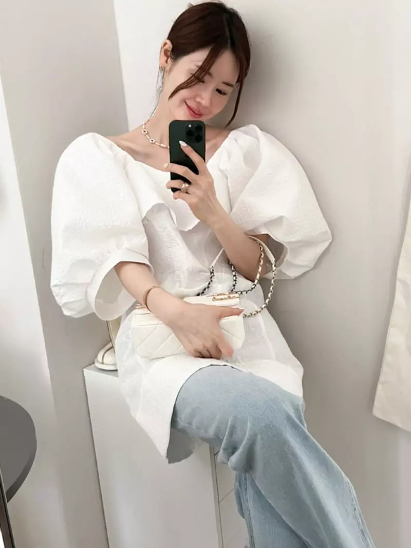 Dailyjud - Korean Women Fashion - #romanticstyle - Simonde Gard One-piece