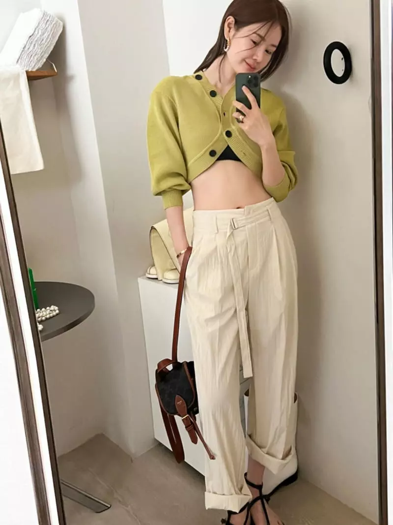 Dailyjud - Korean Women Fashion - #thatsdarling - Button Bolero Cardigan