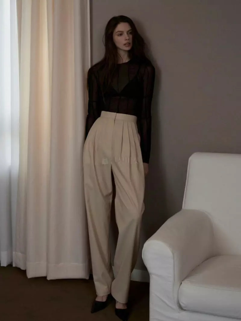 Dailyjud - Korean Women Fashion - #vintageinspired - Wrinkle Pintuck Pants - 2