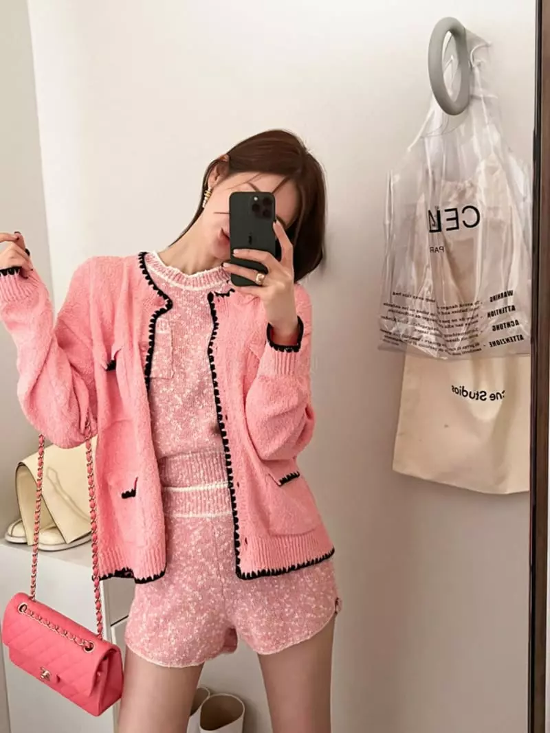 Dailyjud - Korean Women Fashion - #vintagekidsstyle - Mellow Stitch Cardigan