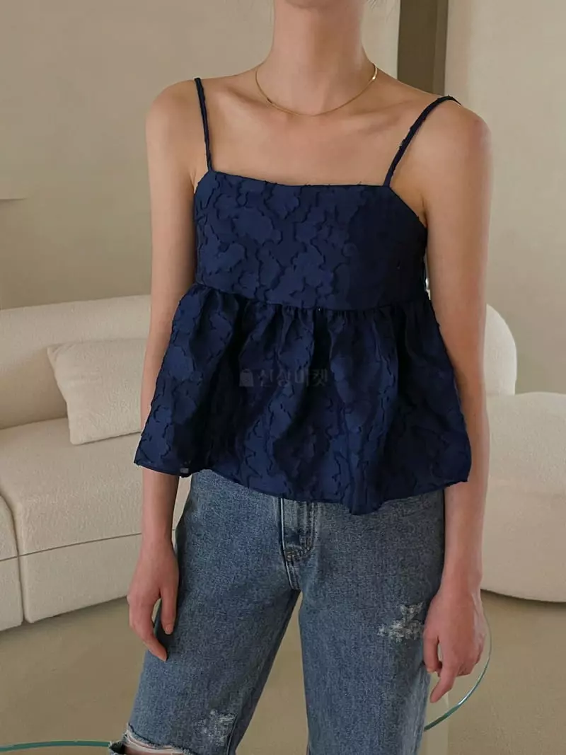 Dailyjud - Korean Women Fashion - #womensfashion - Jacquard Shirring Blouse - 3