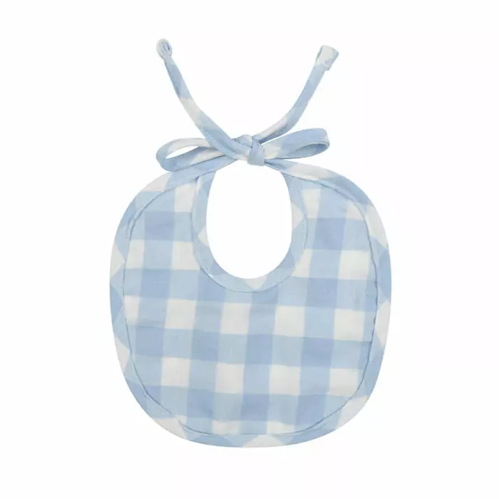 Dalkomhai - Korean Baby Fashion - #babywear - Check Bib