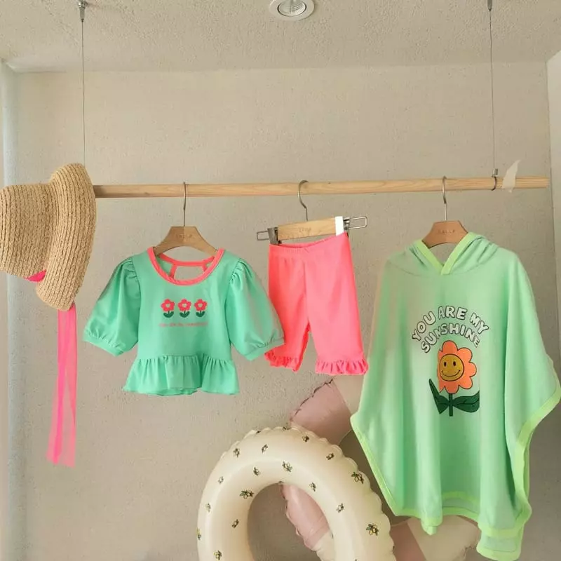 Dalla - Korean Children Fashion - #childrensboutique - Smile Beach Gawn - 9