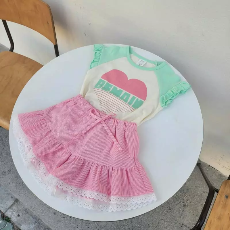Dalla - Korean Children Fashion - #designkidswear - Lace Stripes Shorts - 12