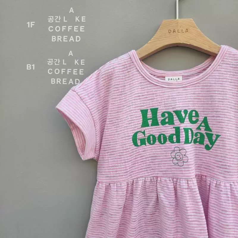 Dalla - Korean Children Fashion - #designkidswear - Good Day One-piece - 8