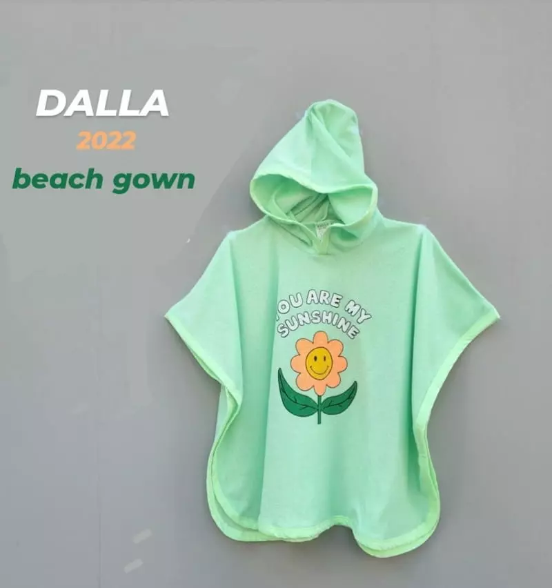Dalla - Korean Children Fashion - #littlefashionista - Smile Beach Gawn