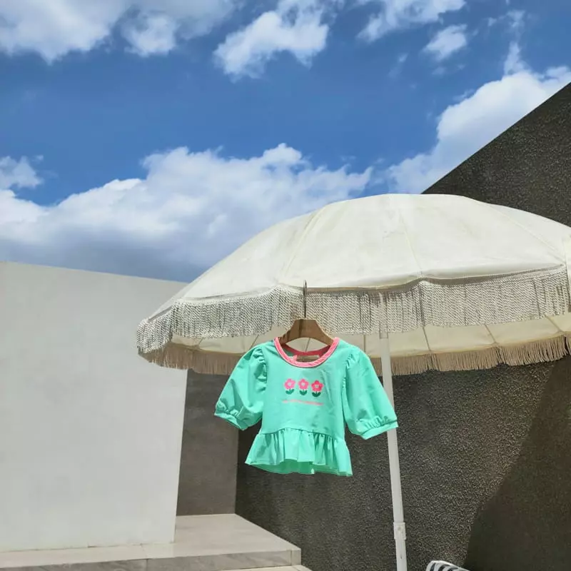 Dalla - Korean Children Fashion - #magicofchildhood - Cut Swimwear