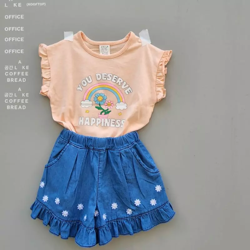Dalla - Korean Children Fashion - #stylishchildhood - Rainbow Tee - 10