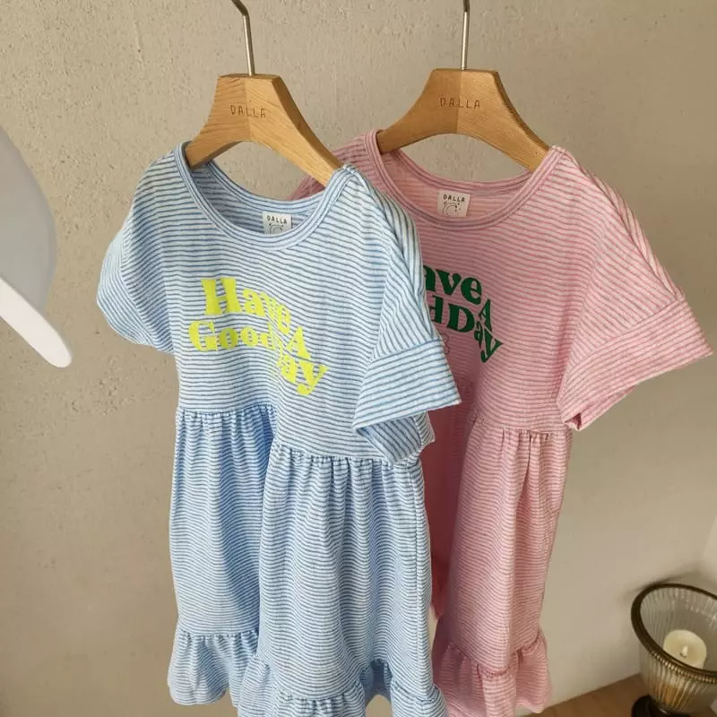 Dalla - Korean Children Fashion - #stylishchildhood - Good Day One-piece - 5