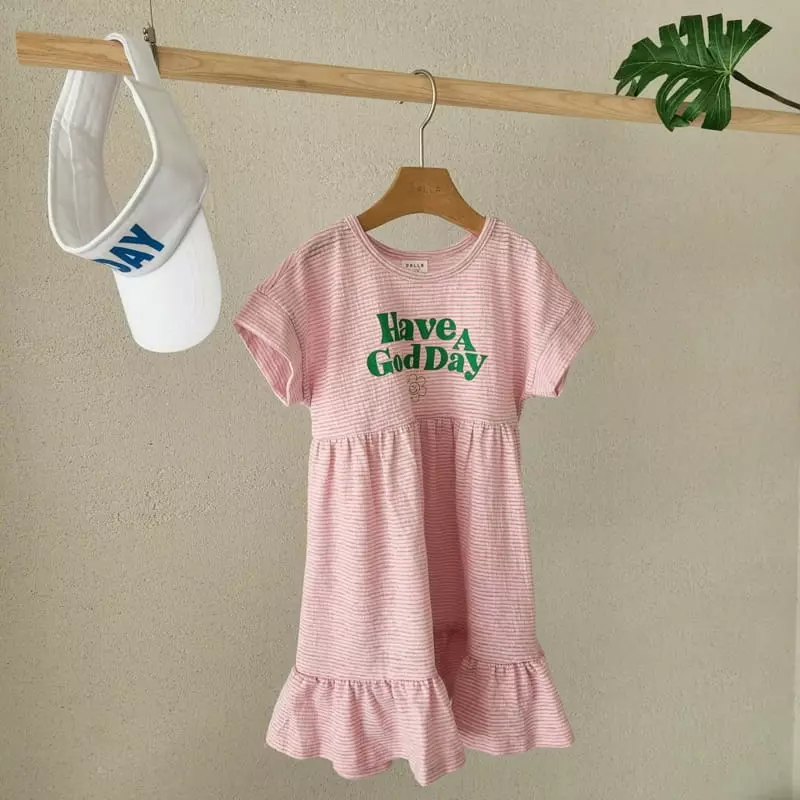 Dalla - Korean Children Fashion - #todddlerfashion - Good Day One-piece - 3