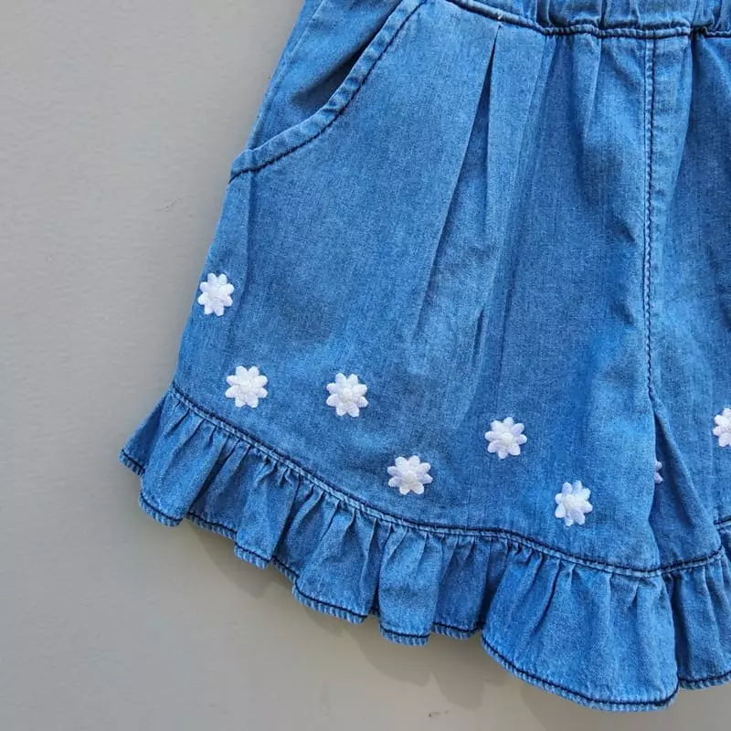 Dalla - Korean Children Fashion - #toddlerclothing - Daisy Shorts - 7