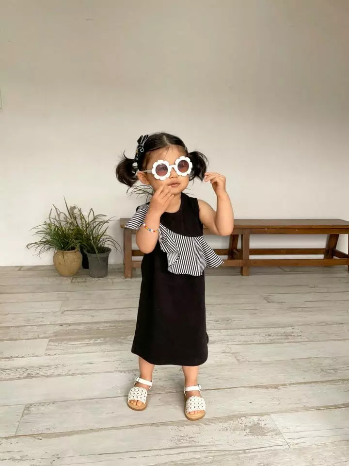 Dano - Korean Children Fashion - #designkidswear - Sasun Plare One-piece - 2