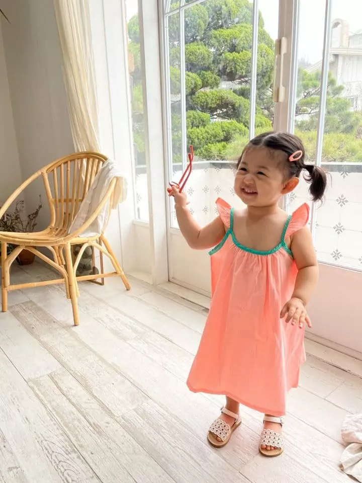Dano - Korean Children Fashion - #prettylittlegirls - Sing One-piece - 2