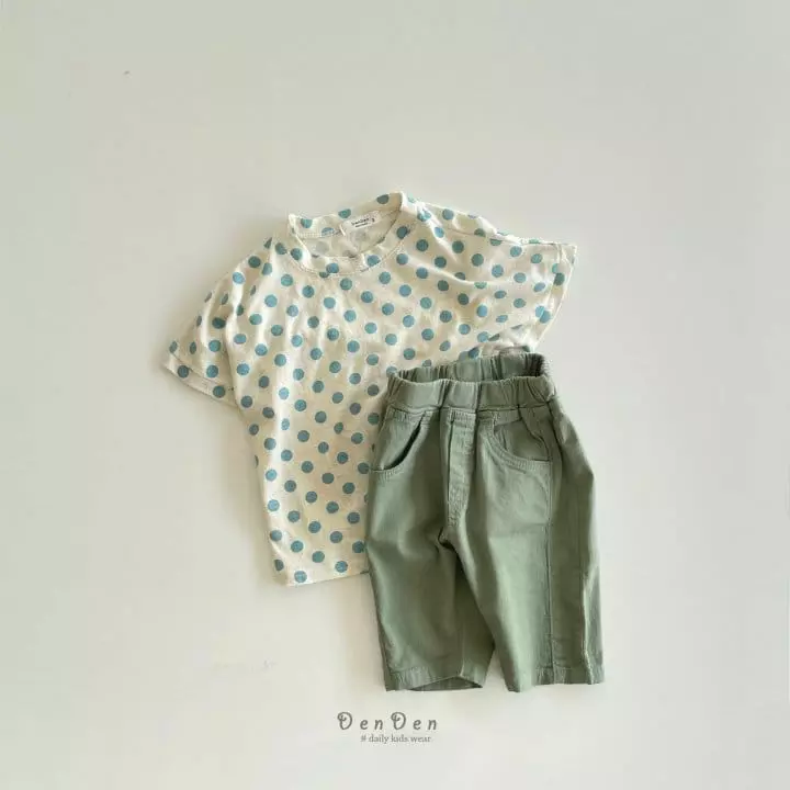 Denden - Korean Children Fashion - #Kfashion4kids - Dot Tee - 7