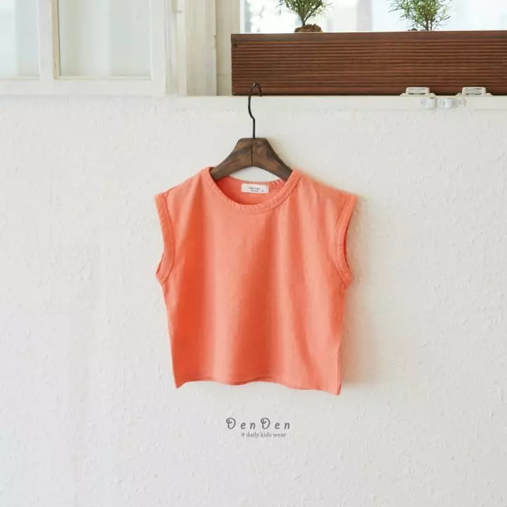 Denden - Korean Children Fashion - #childofig - Macaroon Sleeveless - 9