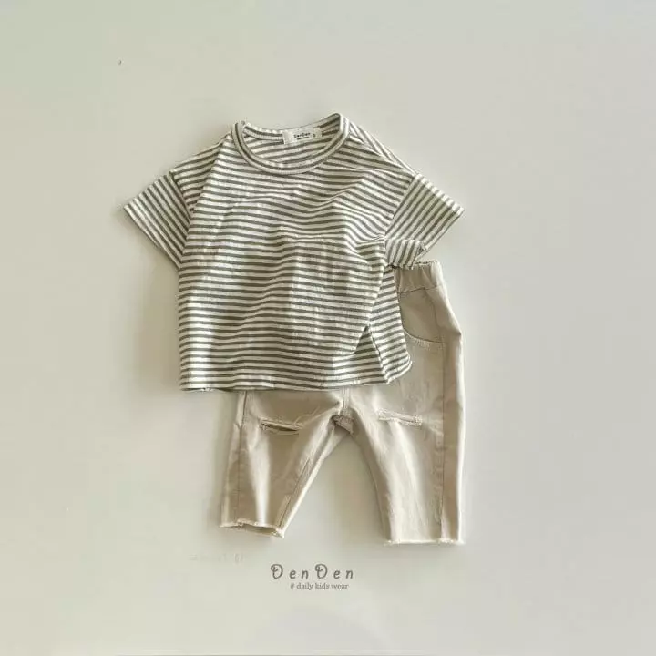 Denden - Korean Children Fashion - #childofig - Sabana Stripes Tee - 11