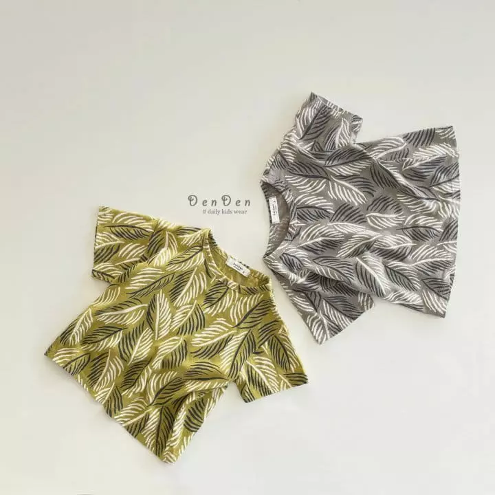 Denden - Korean Children Fashion - #childrensboutique - Palm Tee - 5