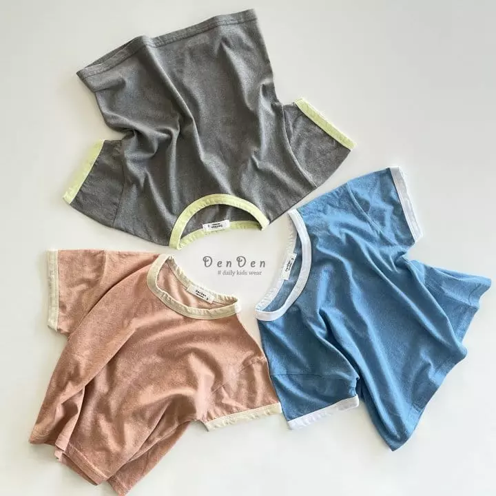 Denden - Korean Children Fashion - #childrensboutique - Pigment Tee