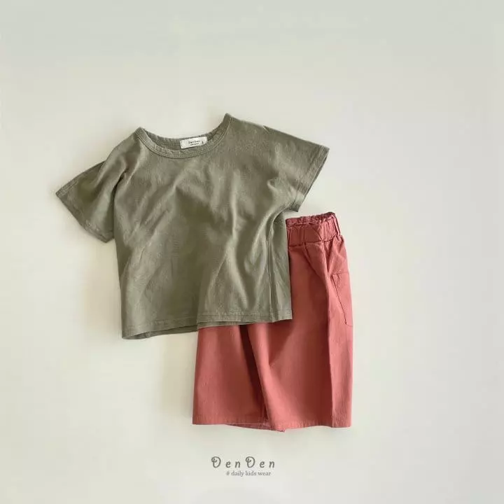 Denden - Korean Children Fashion - #childrensboutique - Washing Tee - 12