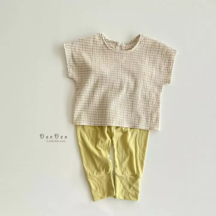 Denden - Korean Children Fashion - #designkidswear - Pleats Check Shirt - 7