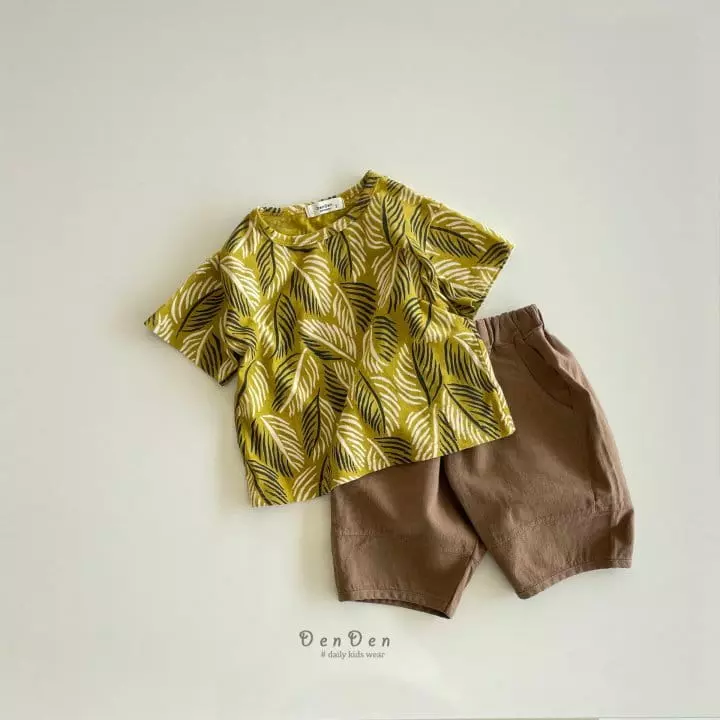 Denden - Korean Children Fashion - #designkidswear - Palm Tee - 6
