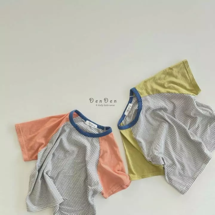 Denden - Korean Children Fashion - #designkidswear - Boxy Color Tee - 3