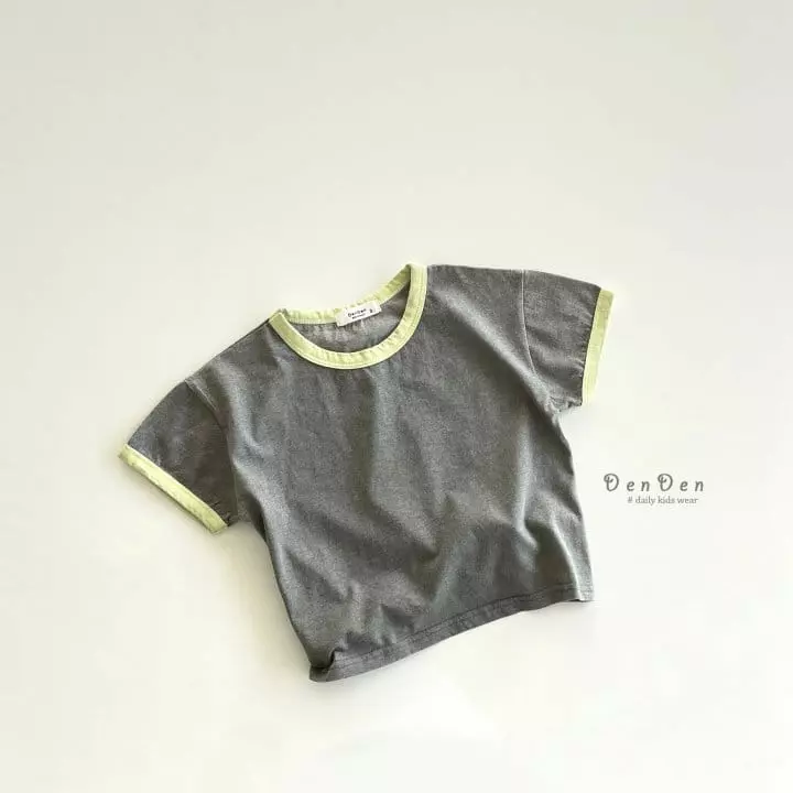 Denden - Korean Children Fashion - #designkidswear - Pigment Tee - 2