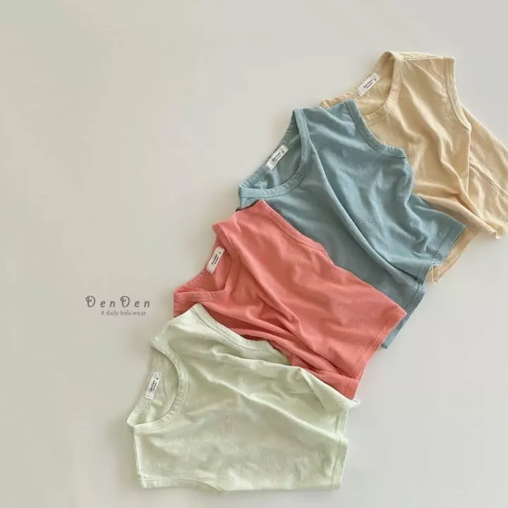 Denden - Korean Children Fashion - #discoveringself - Macaroon Sleeveless - 12