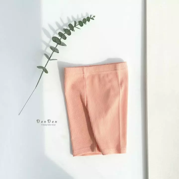 Denden - Korean Children Fashion - #discoveringself - Rib Leggings - 2
