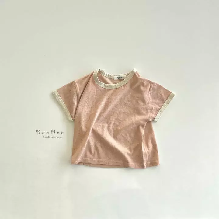 Denden - Korean Children Fashion - #discoveringself - Pigment Tee - 4