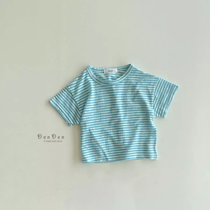 Denden - Korean Children Fashion - #fashionkids - Sabana Stripes Tee - 2