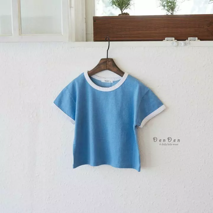 Denden - Korean Children Fashion - #kidsstore - Pigment Tee - 6