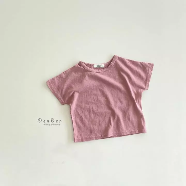 Denden - Korean Children Fashion - #kidsstore - Washing Tee - 3