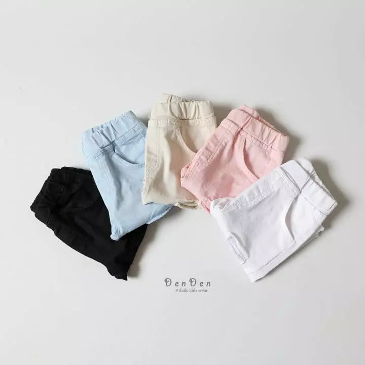 Denden - Korean Children Fashion - #kidsstore - Vintage Cutting Pants - 8