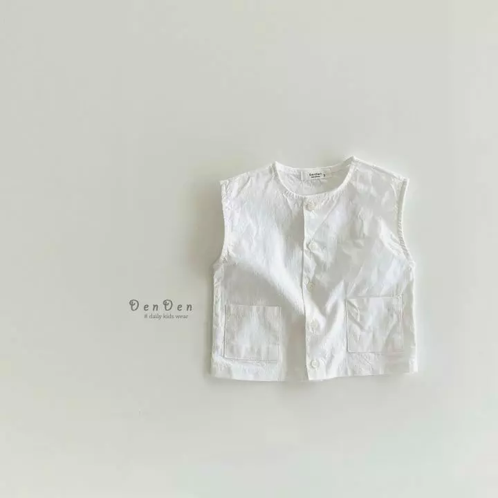 Denden - Korean Children Fashion - #kidzfashiontrend - Braz Sleeveless Shirt