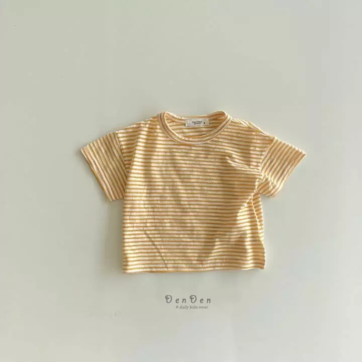 Denden - Korean Children Fashion - #kidzfashiontrend - Sabana Stripes Tee - 5