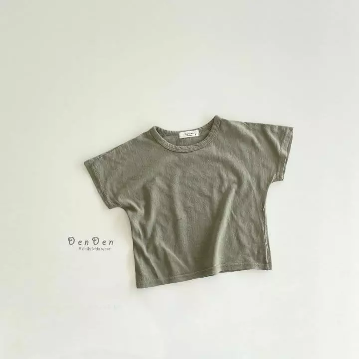 Denden - Korean Children Fashion - #kidsstore - Washing Tee - 4