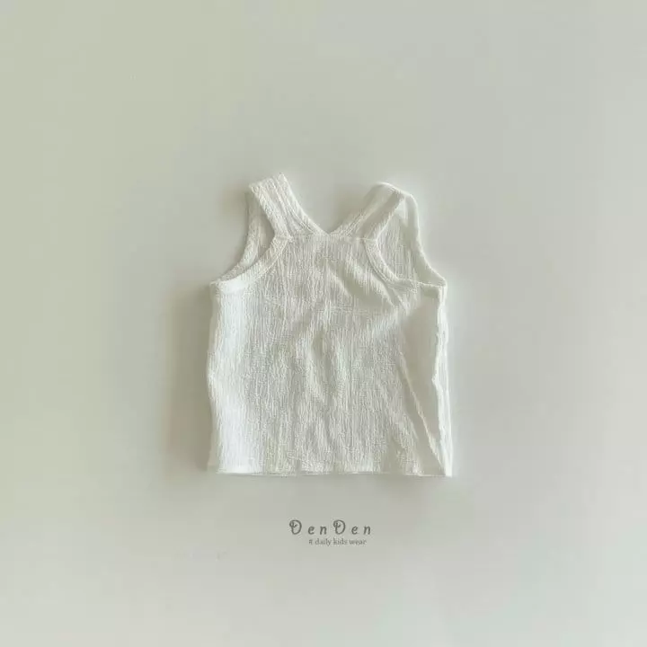 Denden - Korean Children Fashion - #littlefashionista - Solsol Piping Sleeveless - 5