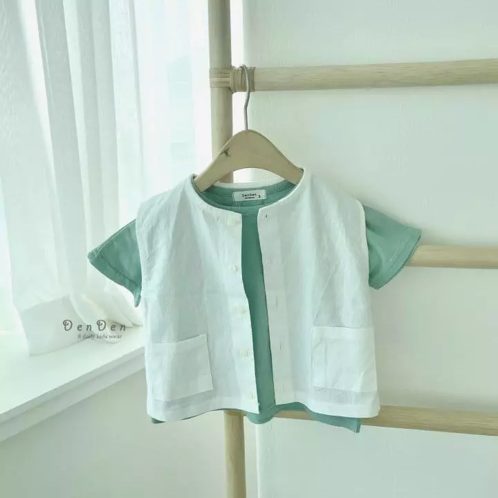 Denden - Korean Children Fashion - #littlefashionista - Braz Sleeveless Shirt - 3