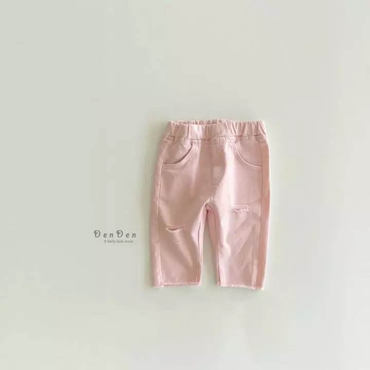 Denden - Korean Children Fashion - #littlefashionista - Vintage Cutting Pants - 11
