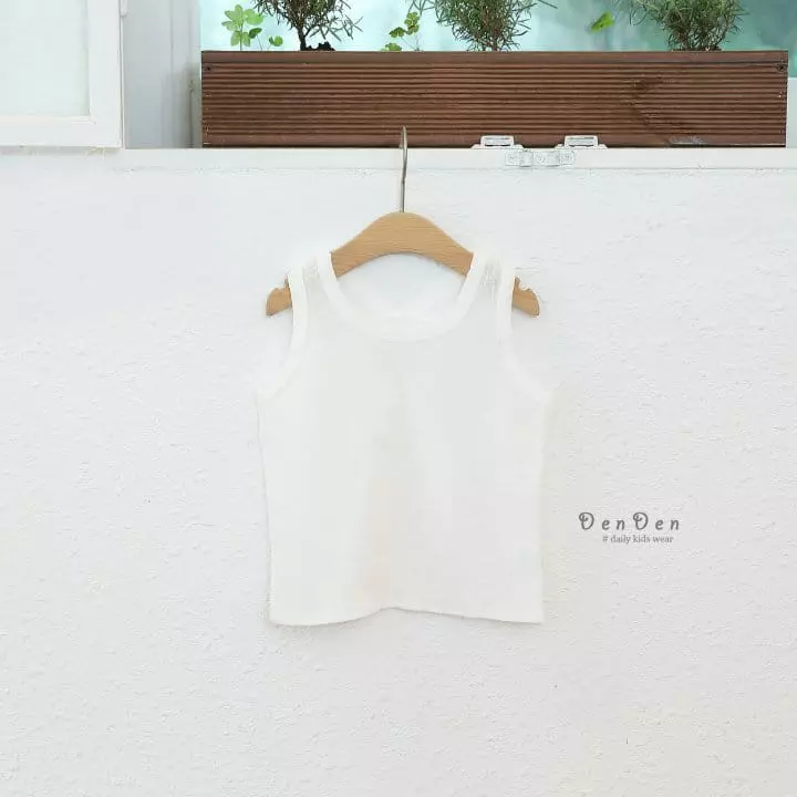Denden - Korean Children Fashion - #magicofchildhood - Solsol Piping Sleeveless - 6