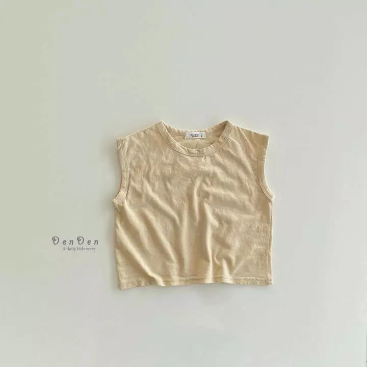 Denden - Korean Children Fashion - #magicofchildhood - Macaroon Sleeveless - 3