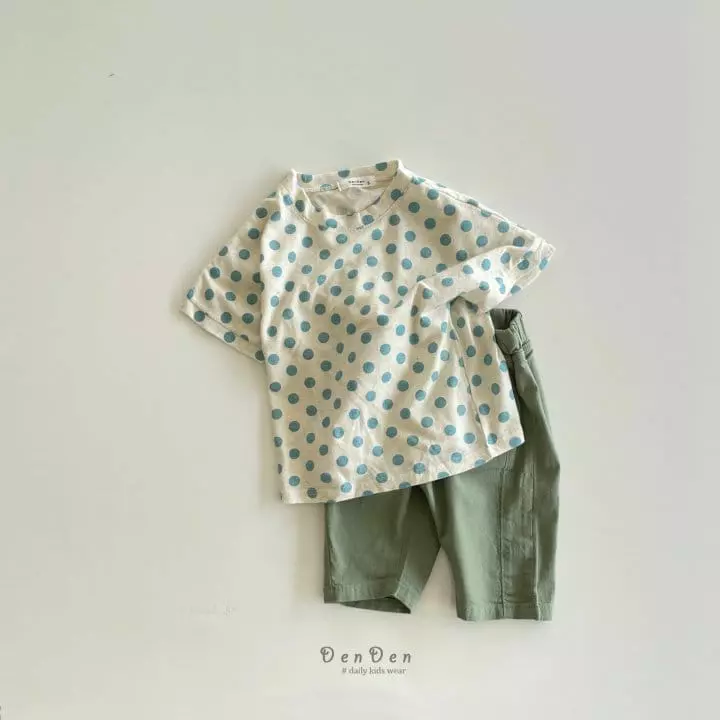 Denden - Korean Children Fashion - #magicofchildhood - Dot Tee - 9