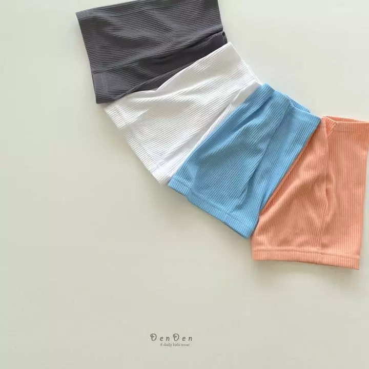 Denden - Korean Children Fashion - #magicofchildhood - Rib Leggings - 9
