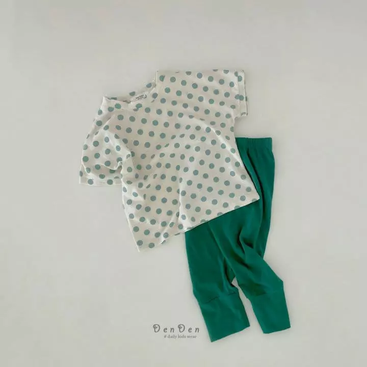 Denden - Korean Children Fashion - #minifashionista - Dot Tee - 10