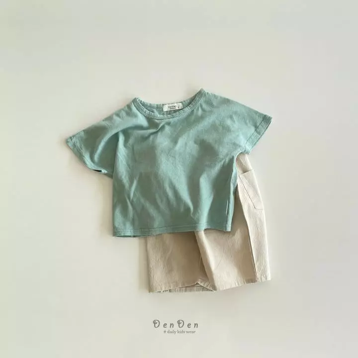 Denden - Korean Children Fashion - #minifashionista - Washing Tee - 8